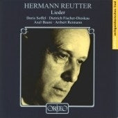 Reutter / Soffel / Fischer-dieskau / Reimann - Reutter: Lieder - Import CD