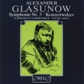 Neeme Jarvi - Glazunov:Symphony No.3/Konzertwalzer No.2 - Import CD