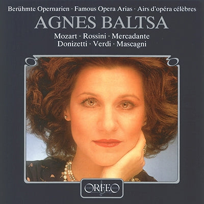 Agnes Baltsa - FAMOUS OPERA ARIAS -ROSSINI / MOZART / MERCADANTE - Import CD