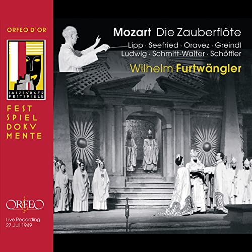 Mozart (1756-1791) - Die Zauberflote: Furtwangler / Vpo Lipp Seefried Oravez Greindl Salz - Import 3 CD