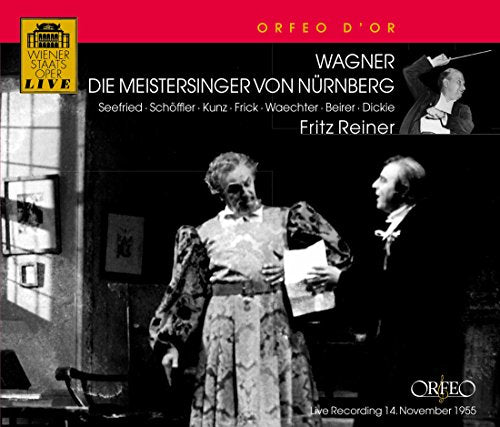 Wagner (1813-1883) - Die Meistersinger Von Nurnberg: Reiner / Vienna State Opera Schoffler - Import 4 CD