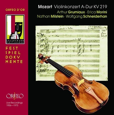 Clara Haskil & Arthur Grumiaux, Erica Morini, Nathan Milstein, Wolfgang Schneiderhan - Mozart: Concerto for Violin & Orchestra - Import 2 CD