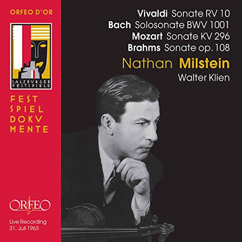 VIVALDI / BACH / MOZART / BRAHMS; - Sonata in D Major for Violin & Piano - Import CD