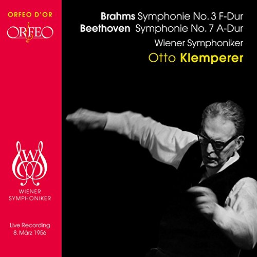 Beethoven (1770-1827) - Sym.7: Klemperer / Vso +brahms: Sym.3 - Import CD