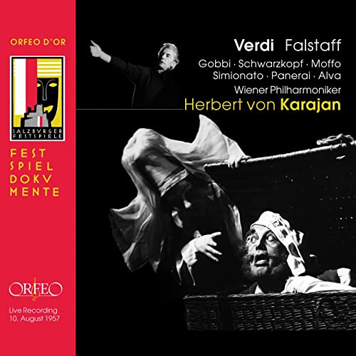 Verdi (1813-1901) - Falstaff : Karajan / Vienna Philharmonic, Gobbi, Schwarzkopf, etc (1957 Mono)(2CD) - Import 2 CD