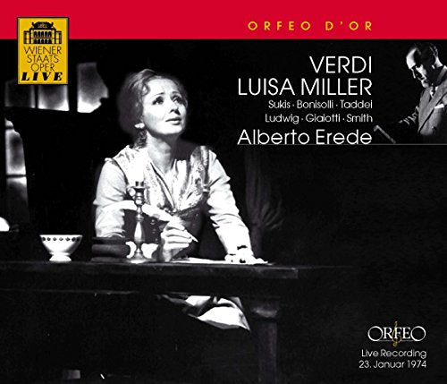 Verdi (1813-1901) - Luisa Miller : Erede / Vienna State Opera, Sukis, Bonisolli, Taddei, etc (1974 Stereo)(2CD) - Import 2 CD
