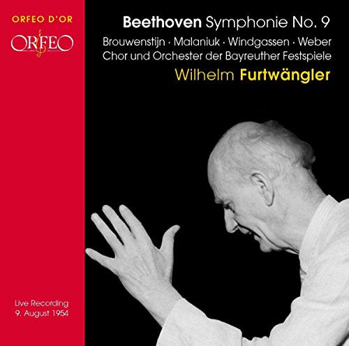 Beethoven (1770-1827) - Symphony No.9 : Furtwangler / Bayreuther Festspielhaus, Brouwenstijn, Malaniuk, Windgassen, L.Weber (1954) - Import CD