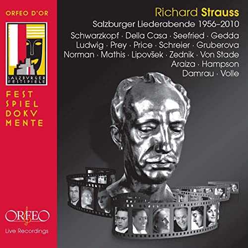 Strauss, Richard (1864-1949) - Salzburg Lieder Evenings 1956-2010 : Schwarzkopf, Della Casa, Seefried, Gedda, C.Ludwig, etc (2CD) - Import 2 CD