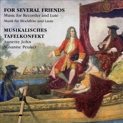 Annette John, Suzanne Poiker - For Several Friends-Music For Recorder & Lute: Musikalisches Tafelkonfekt - Import CD