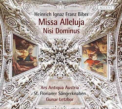 Biber (1644-1704) - Missa Alleluja, Nisi Domonus, etc : Gunar Letzbor / Ars Antiqua Austria, St.Florianer Sangerknaben - Import CD