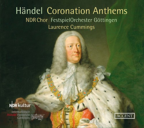 Handel (1685-1759) - Coronation Anthem 1-4 : Cummings / Gottingen Festival Orchestra, NDR Chor - Import CD