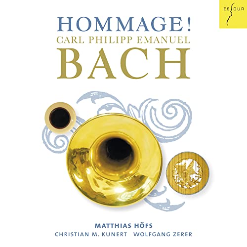 Bach, Carl Philipp Emanuel (1714-1788) - (Trumpet)Sonatas : Hofs(Tp)W.Zerer(Cemb)Kunert(Fg)+J.S.Bach - Import CD