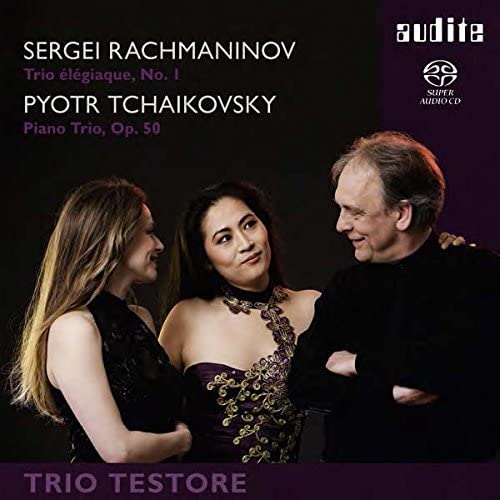 Tchaikovsky (1840-1893) - Tchaikovsky Piano Trio, Rachmaninov Piano Trio No.1 : Trio Testore (Hybrid) - Import Digipak SACD Hybrid