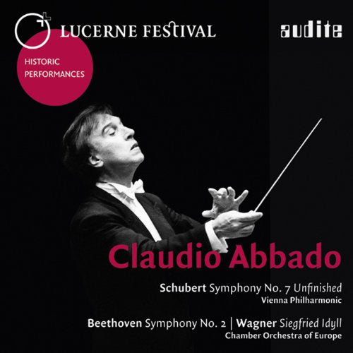 Beethoven (1770-1827) - Schubert Symphony No.8, Beethoven Symphony No.2, Wagner Siegfried Idyll : Abbado / Vienna Philharmonic, Chamber Orchestra of Europe (1978, 88 Stereo) - Import CD