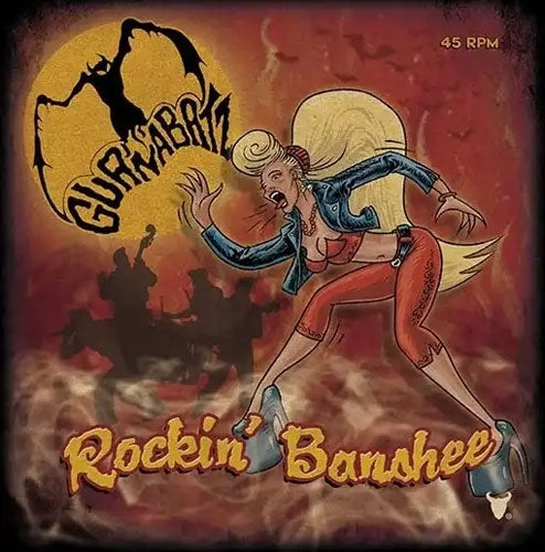Guana Batz - Rockin' Banshee - Import Vinyl 7 Inch Single Record