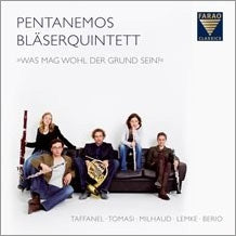 Pentanemos BlA serquintett - Was Mag Wohl der Grund Sein? - Taffanel, Tomasi, Milhaud, S.L.Lemke, etc - Import CD