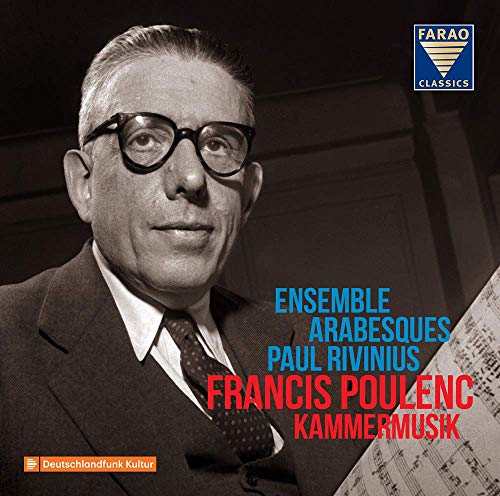 Poulenc (1899-1963) - Chamber Works For Winds & Piano: Ensemble Arabesques - Import CD