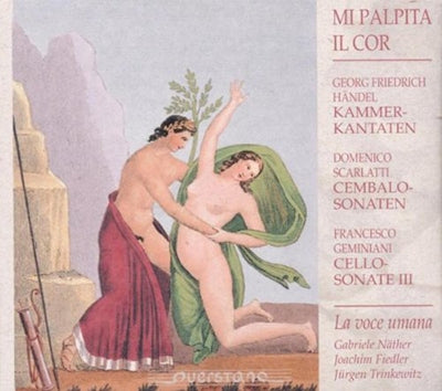 NATHER, FIEDLER, J., TRINKEWITZ - Mi Palpita Il Cor:Chamber Cantatas:Hande - Import CD