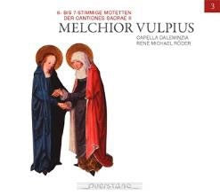 Vulpius / Capella Daleminzia - 6 Bis 7 Stimmige Motetten Der Cantiones Sacrae II - Import 2 CD