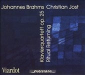 VIARDOT - Johannes Brahms: Klavierquartett Op.25; Christian Jost: Ritual Returning - Import CD