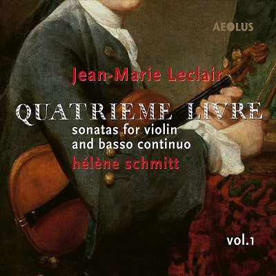 Helene Schmitt - Leclair: Quatrieme Livre, Vol. 1 - Import CD