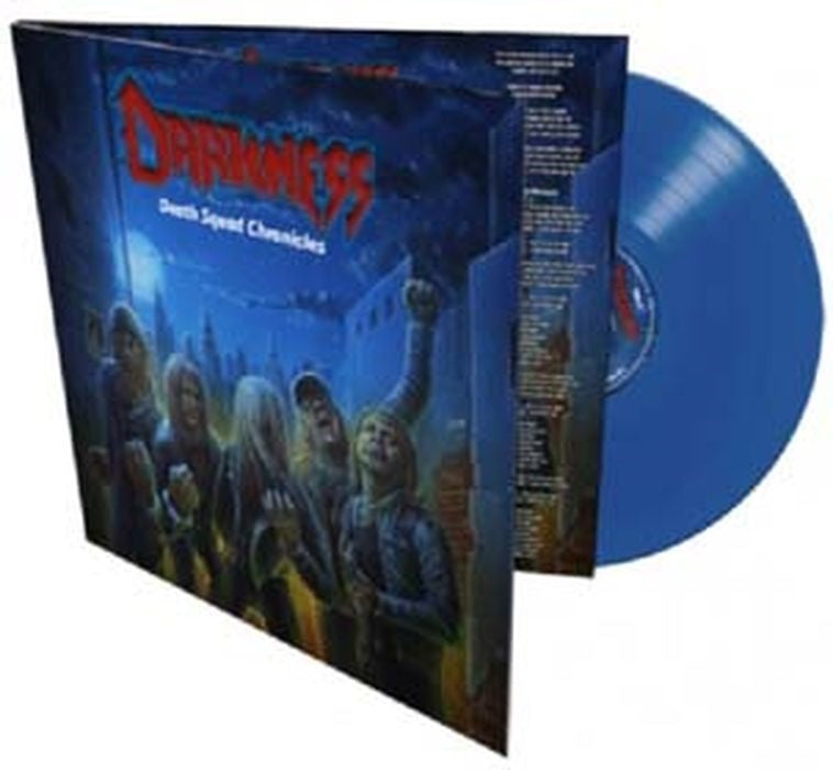 Darkness - Death Squad Chronicles - Import Blue Vinyl LP Record Limited Edition