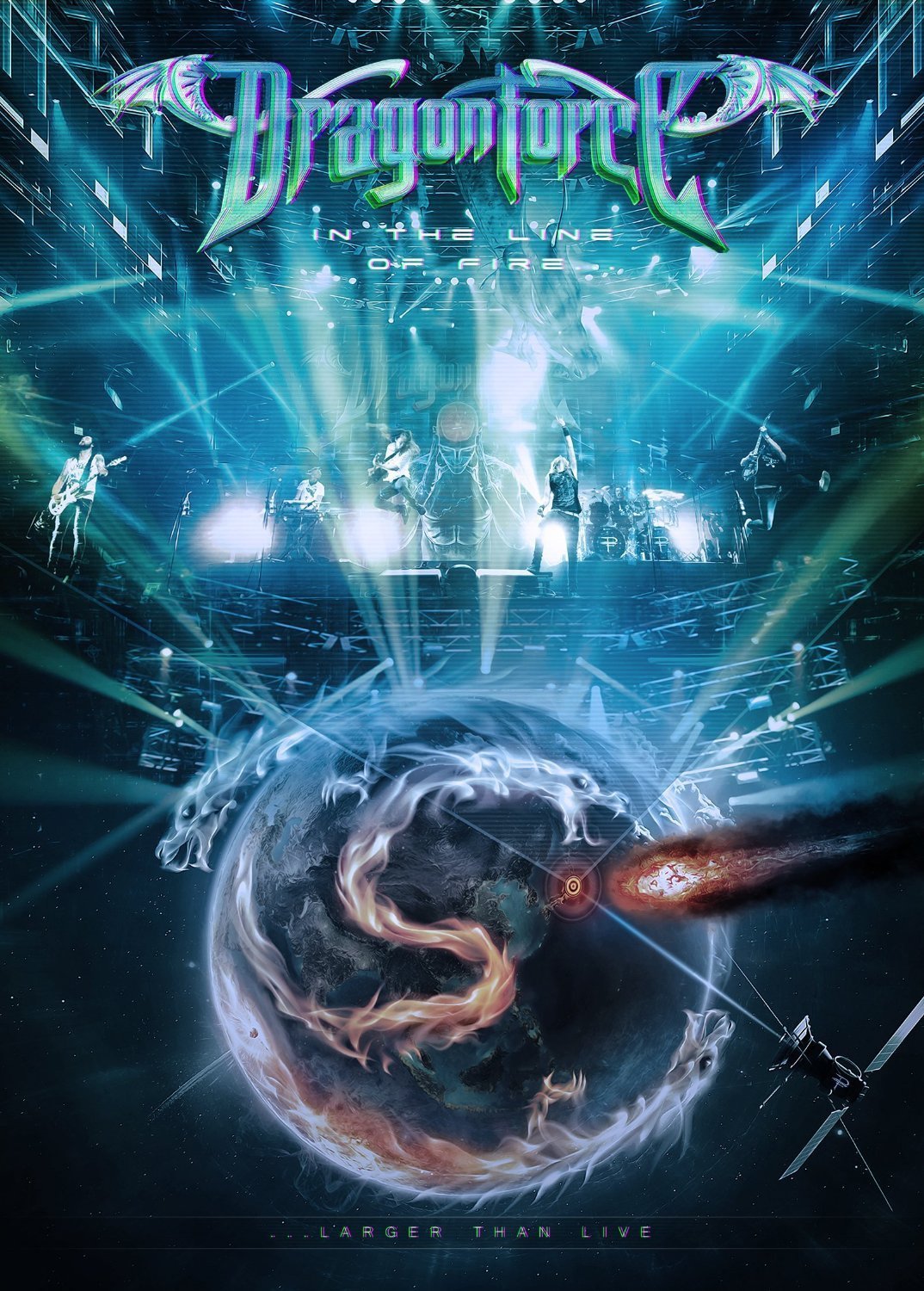 Dragonforce - In The Line Of Fire...Larger Than Live - Import DVD