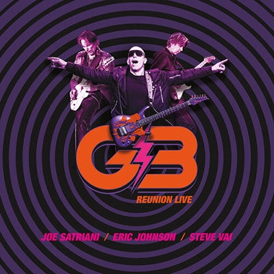 G3 、Joe Satriani 、Eric Johnson 、Steve Vai - Reunion Live - Import Colored Vinyl 4LP+2CD