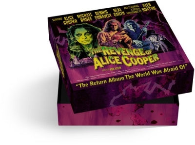 Alice Cooper - The Revenge Of Alice Cooper - Import CD + 7inch + T-shirtCD + 7inch + T-shirt Digipak Limited Edition