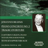 Vienna Philharmonic Orchestra - Brahms: Piano Concerto No.2; Tragic Overture - Import CD