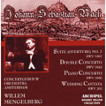 MENGELBERG, ACO - Bach : Orchestral Suite no 2, Concerto For 2 Violins, etc / Mengelberg, ACO - Import CD