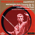 Beethoven / Wagner / Kogan / Kempe - RUDOLF KEMPE UNPUBLISHED:BEETHOVEN:VIOLIN CONCERTO/LEONORE OVERTURE NO.3 (4/27/1956)/WAGNER:SIEGFRIED IDYLL (1955):RUDOLF KEMPE(cond)/TORINO RAI SO/ROMA RAI SO - Import CD