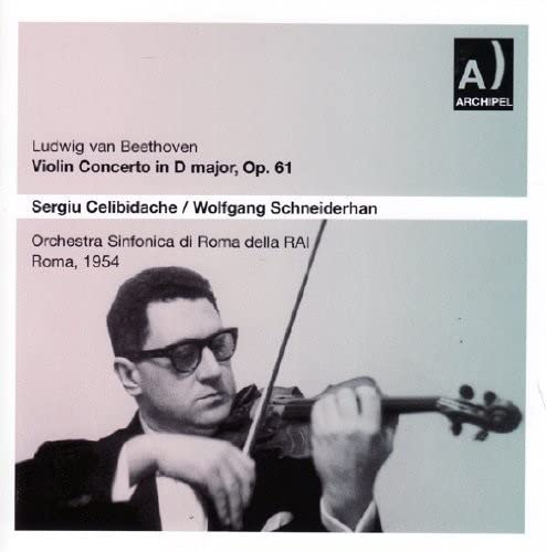 Beethoven (1770-1827) - Violin Concerto: Schneiderhan(Vn)Celibidache / Rome Rai So +haydn: Sym, 94: Bpo - Import CD