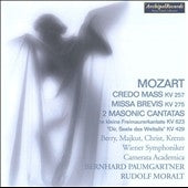 Vienna Symphony Orchestra - Mozart: Credo Mass KV.257, Missa Brevis KV.275, Eine kleine Freimaurer Kantate KV.623, etc (1954-55) / Bernhard Paumgartner(cond), VSO & Chorus, etc - Import CD