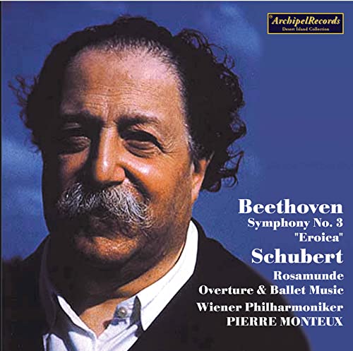 Beethoven (1770-1827) - Beethoven Symphony No, 3, Schubert Rosamunde -Highlights : Monteux / Vienna Philharmonic - Import CD