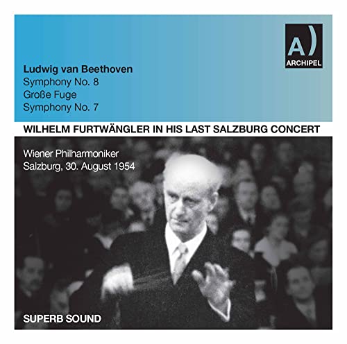 Beethoven (1770-1827) - Symphonies Nos, 7, 8, Great Fugue (1954)Symphony No, 3, (1950): Furtwangler / Vienna Philharmonic (2CD) - Import 2 CD