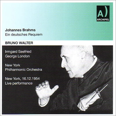 Bruno Walter - Brahms: Ein Deutsches Requiem - Import CD