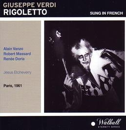 Jesus Etcheverry - Verdi: Rigoletto (In French) - Import 2 CD