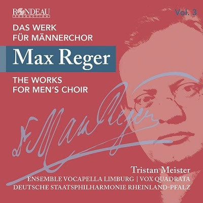 Ensemble Vocapella Limburg - Reger:Works For Men'S Choir Vol.3 - ImportCD