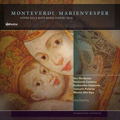 MONTEVERDI,CLAUDIO - Marienvesper (Vesper For The Blessed Virgin) - Import 2 CD