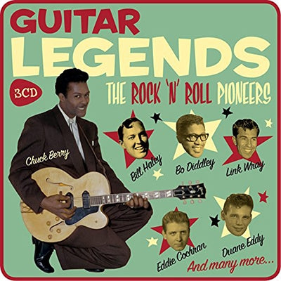Various Artists - Guitar Legends/Rock N Roll Pioneers - Import 3 CD Box Set
