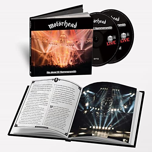 Motorhead - No Sleep 'Til Hammersmith (40th Anniversary Deluxe Edition) - Import 2 CD + luxury hardcover book Bonus Track