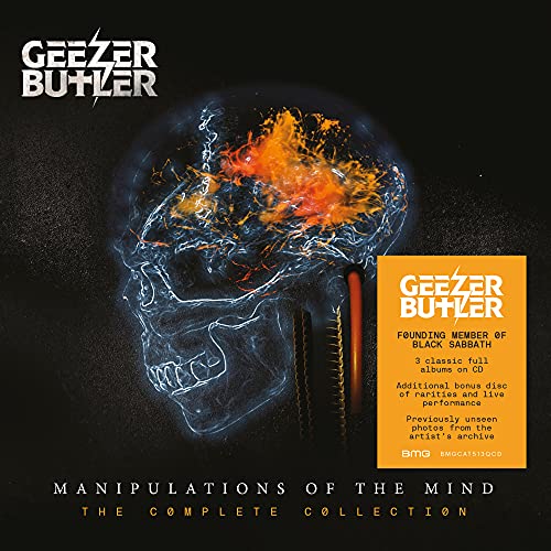 Geezer Butler - Manipulations of the Mind: The Complete Collection - Import 4CD Box Set