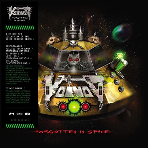 Voivod - Forgotten in Space - Import 5CD+DVD Box Set