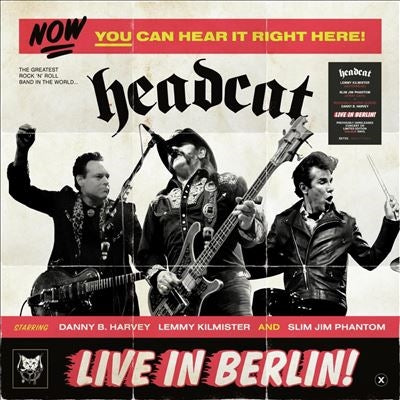 Headcat - Live in Berlin - Import 2 Vinyl LP Record