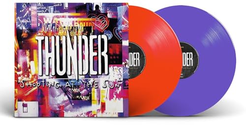 Thunder - Shooting At The Sun - Import Purple & Orange Vinyl 2 LP Record