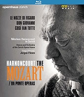 Nikolaus Harnoncourt - Mozart: Da Ponte Operas - Import 3 Blu-ray Disc