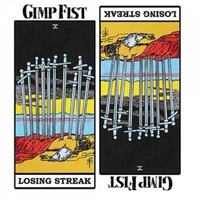 Gimp Fist - Losing Streak - Import Transparent Blue/Magenta Marbled Vinyl LP Record
