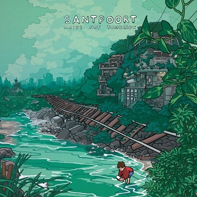 Santpoort - Maybe Not Tomorrow - Import Clear Green Color Vinyl LP Record