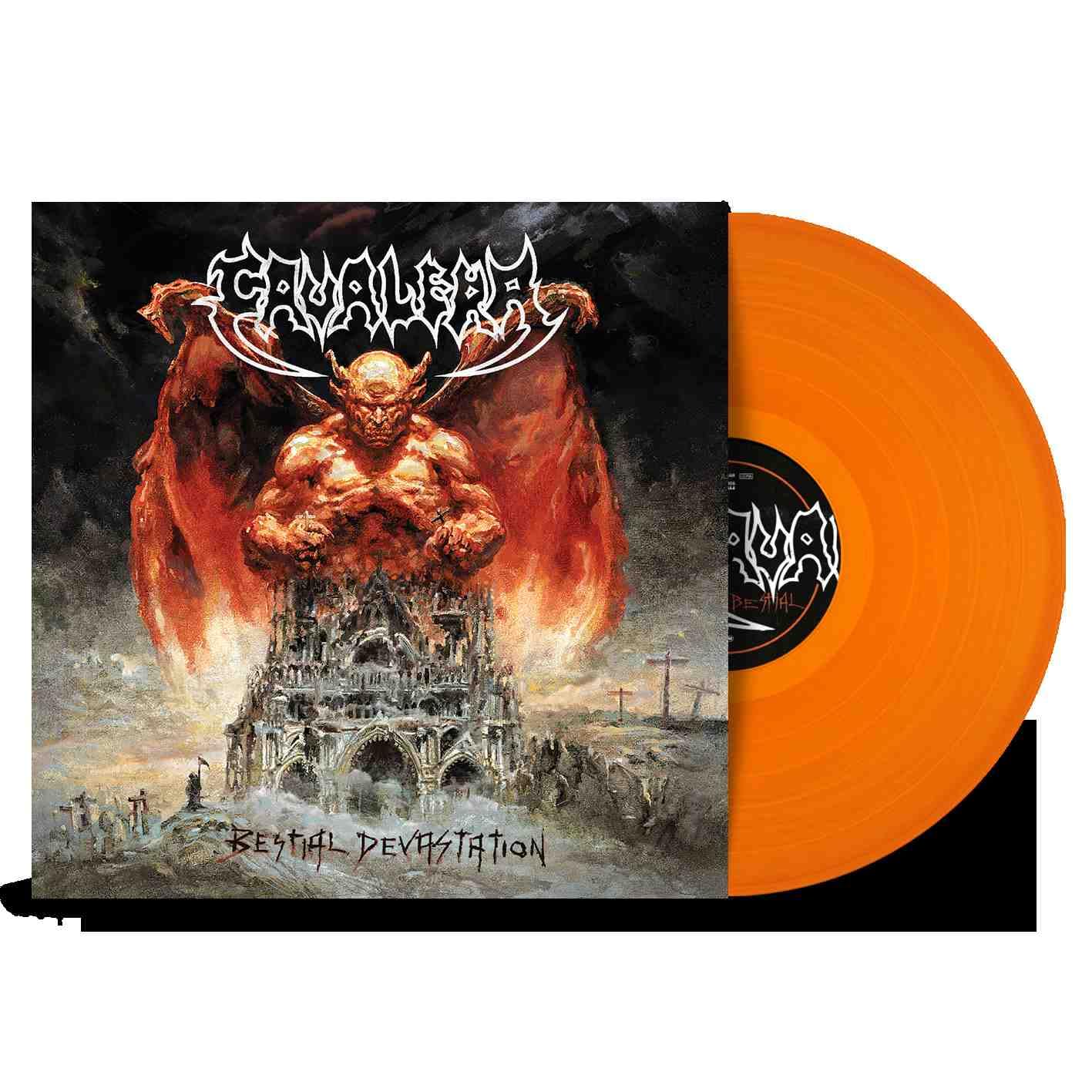Cavalera - Bestial Devastation (Re-Recorded) - Import Colored Vinyl LP Record